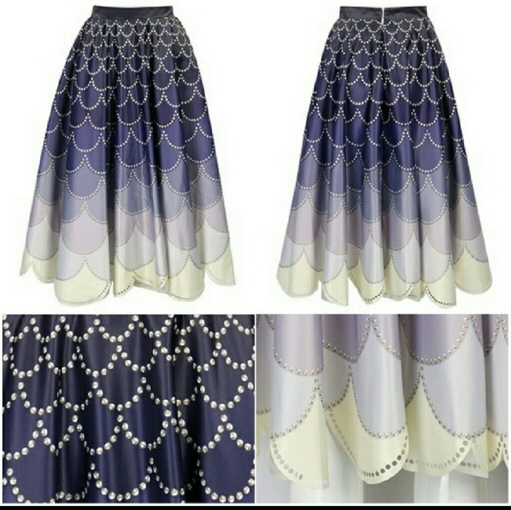 Ombre mermaid skirt